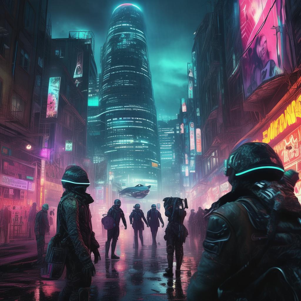 Shadows of the Neon Matrix