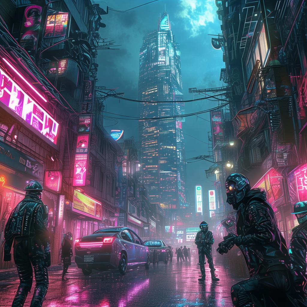 Neon Echoes: The Last Stand of the Netrunners