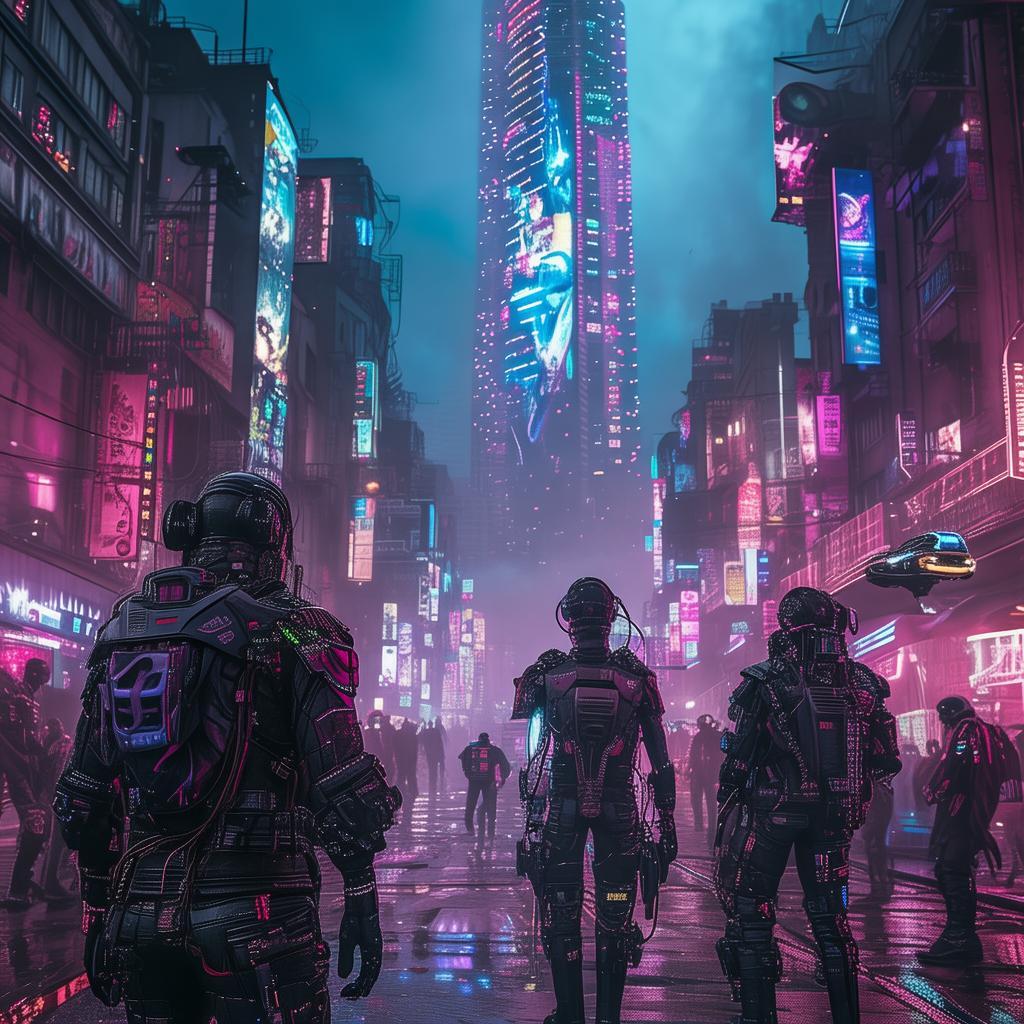 Shadows of the Neon Jungle