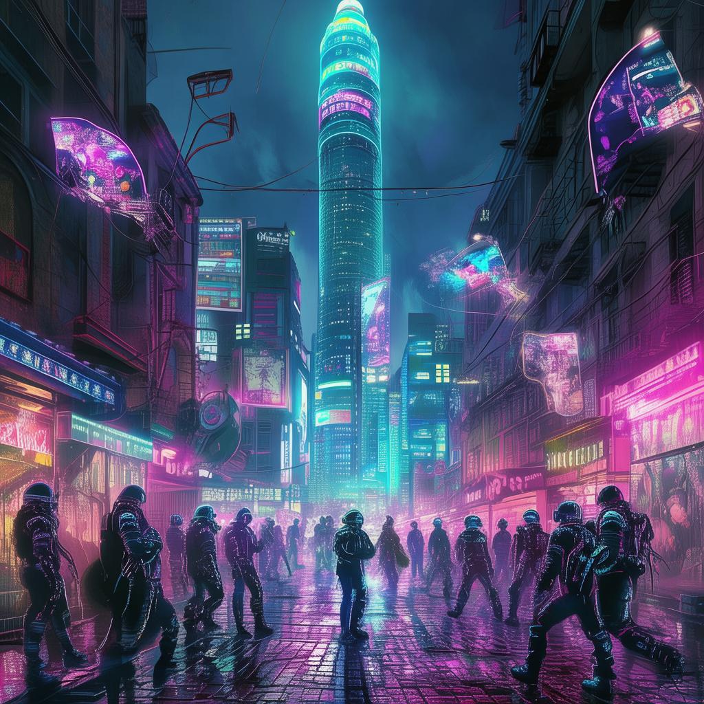 The Neon Knight's Reckoning: A Hanfu Punk's Cybernetic Betrayal