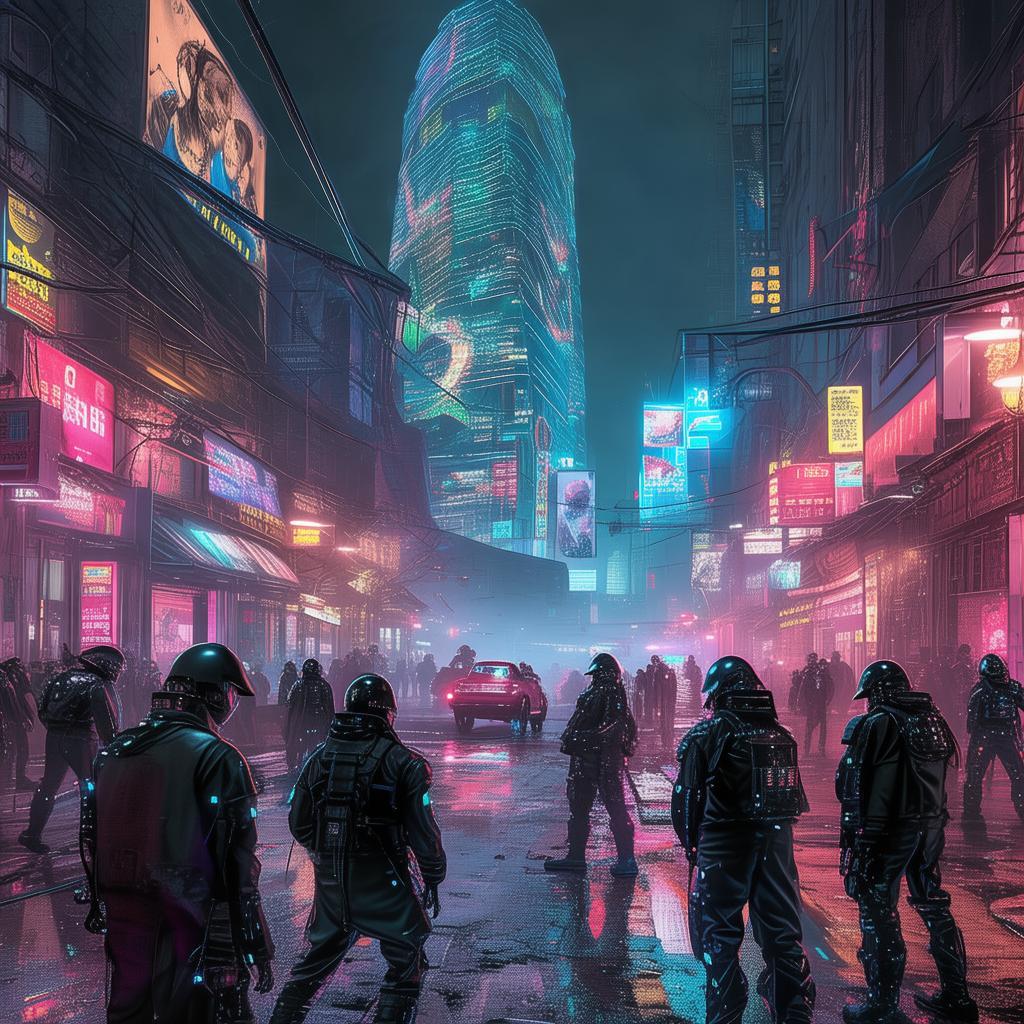 Chaos in the Neon Underbelly