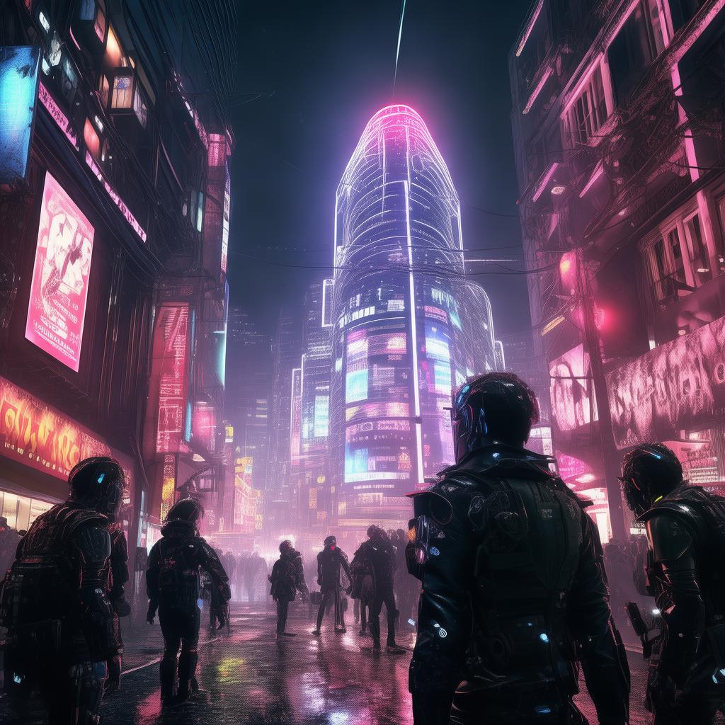 The Shadowed Network: A Cyberpunk's Pursuit