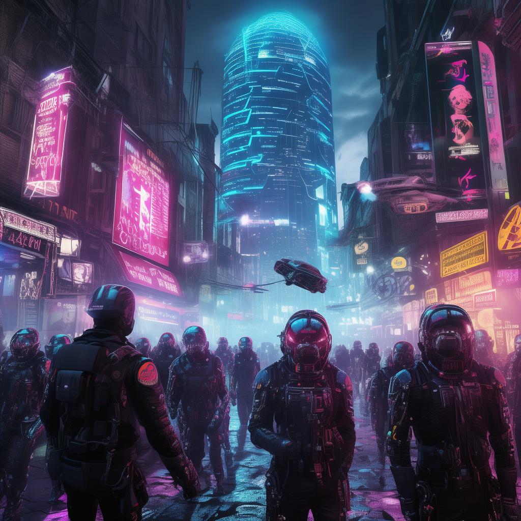 Shadows of the Neon: The Last Stand of the Digital Resistance