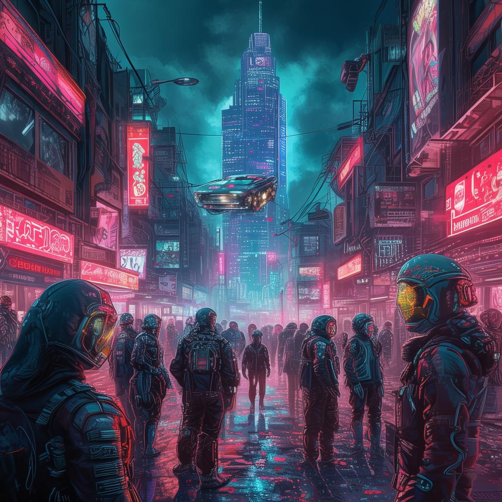 The ChronoChaser's Paradox: A Time-Traveling Quest in the Cyberpunk Metropolis