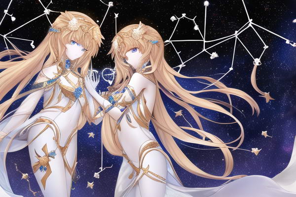 Twins Grace A Glimpse into the Enchanting World of Gemini Anime Beauty