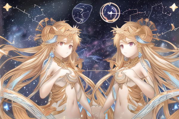 Twinkle and Twirl The Enchanting Dance of Gemini in Animation that Captivates Our Hearts