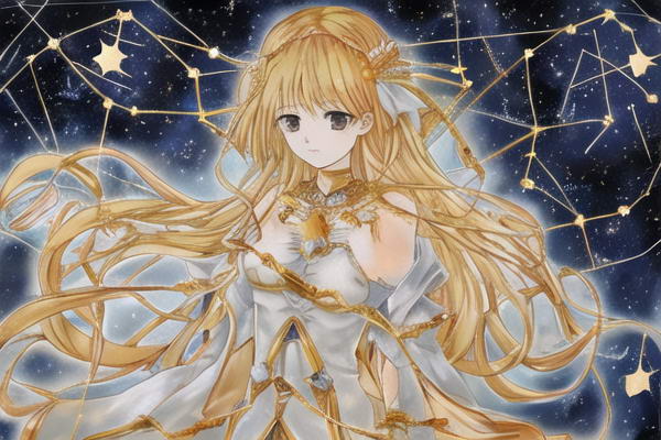 Twinkling Constellations of the Zodiac Discover the Enchanting Virgo Fairy Avatar