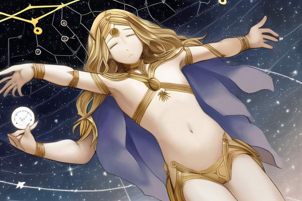 The Celestial Harmony A Mesmerizing CG Art of Libra Unveiled