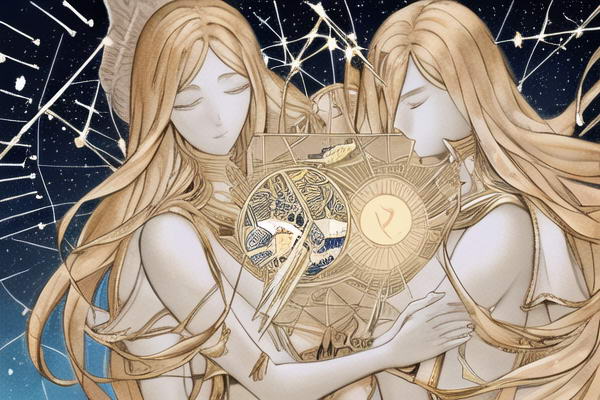 Twins in Harmony Unveiling the Enigmatic World of Libra