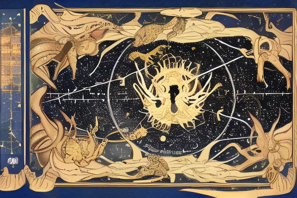 Stargazing at Peking University Discover the Astrological Allure of the Scorpio Wallpaper