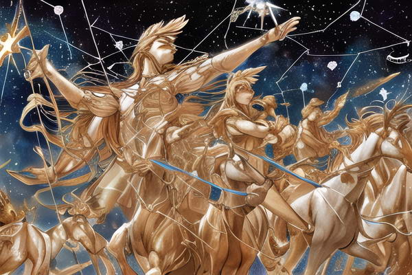 Unveiling the Radiant Charm of Sagittarius The Mystic Art of White Clay Horoscope