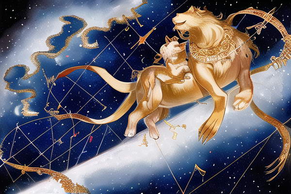 Leo The Royal Lion in the Milky Ways Stellar Majesty