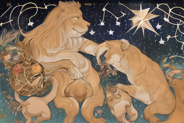 Leos Lucky Star How Aquarius Boosts the Shine of the Lion