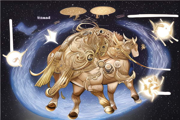 Embrace the Bulls Strength Discover the Astrological Beauty of Taurus with Our Exclusive Illustration Wallpaper